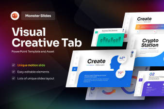 Monster Slides Visual Creative Tab